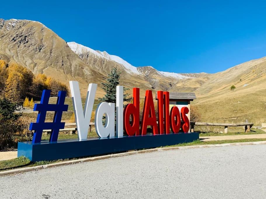 Studio De Charme Avec Vue Sur Le Val D'Allos, Parking Et Wifi Gratuit Luaran gambar