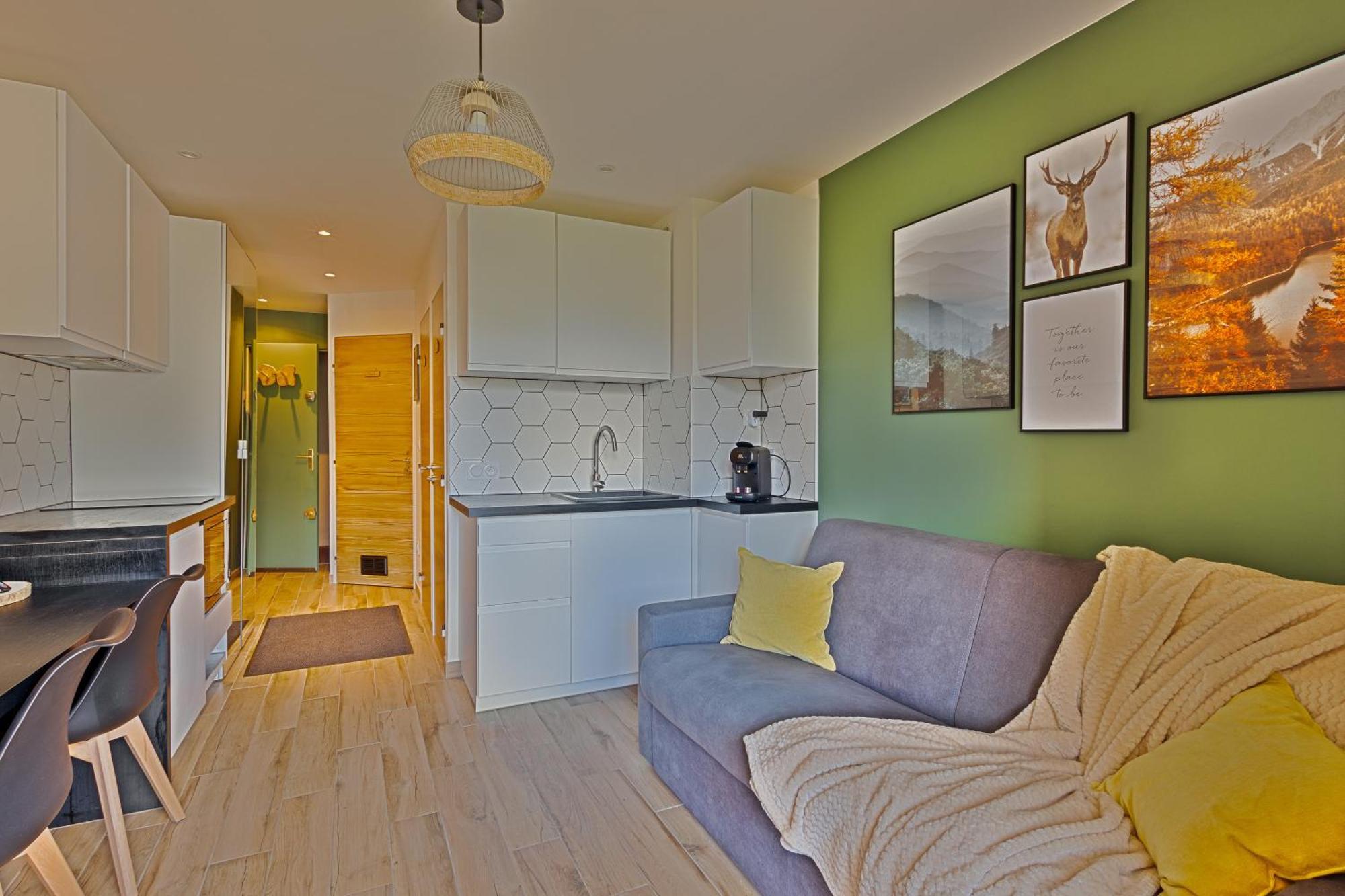 Studio De Charme Avec Vue Sur Le Val D'Allos, Parking Et Wifi Gratuit Luaran gambar