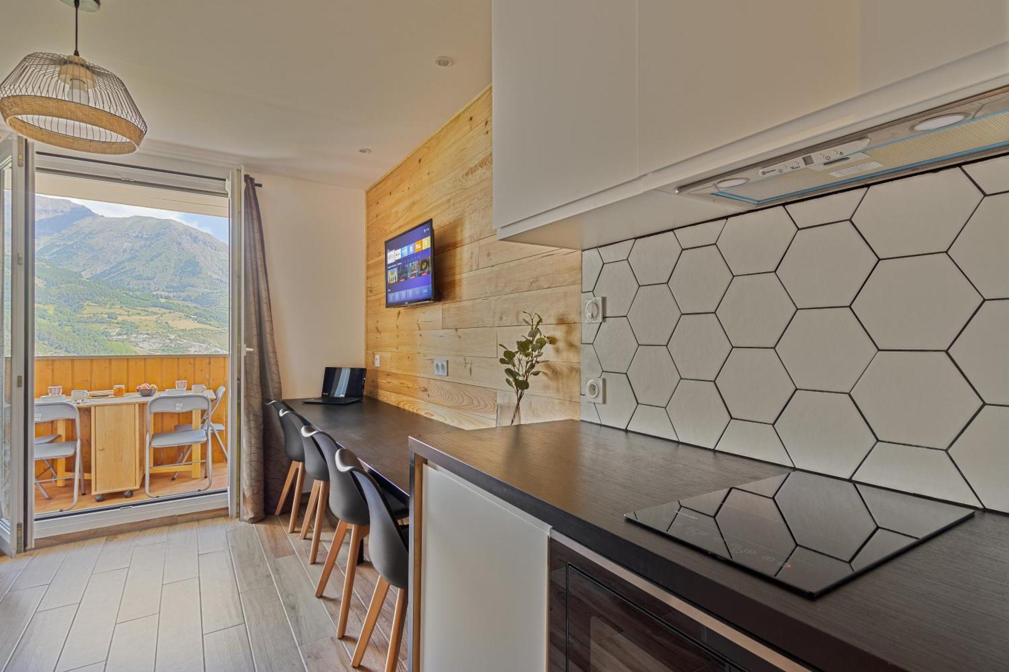 Studio De Charme Avec Vue Sur Le Val D'Allos, Parking Et Wifi Gratuit Luaran gambar